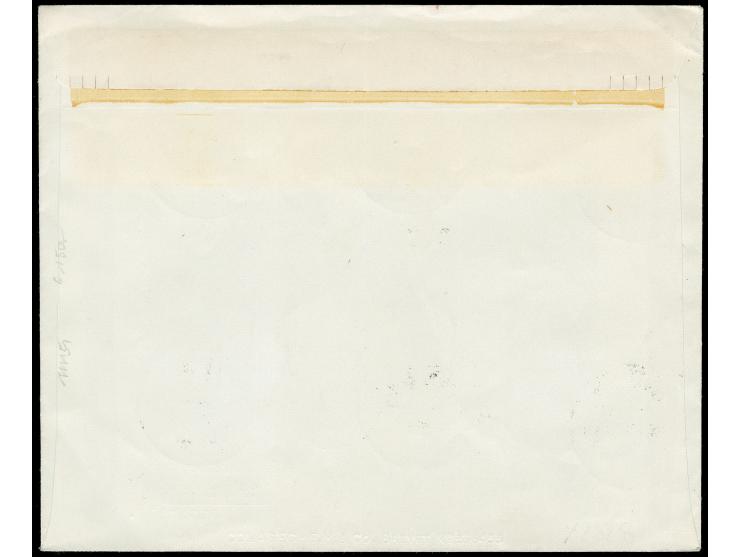 1941, Kameradschaftsblock 6 - 24 pfg. kpl. mit sauberen Ersttagssteln “BERLIN SW68 vfs 19.5.41” auf adressiertem Umschlag (Mi