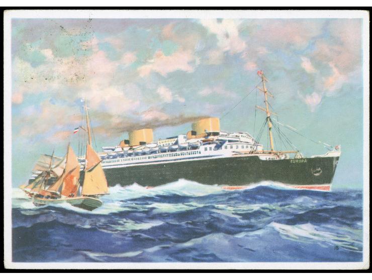 Nachtflugvignetten 1 und 3 M. sowie Wagner-Zusatzfrankatur auf Karte "HASSELFELDE 10.11.33", mit Signatur Zucker, (EZ-Nr. 5C1