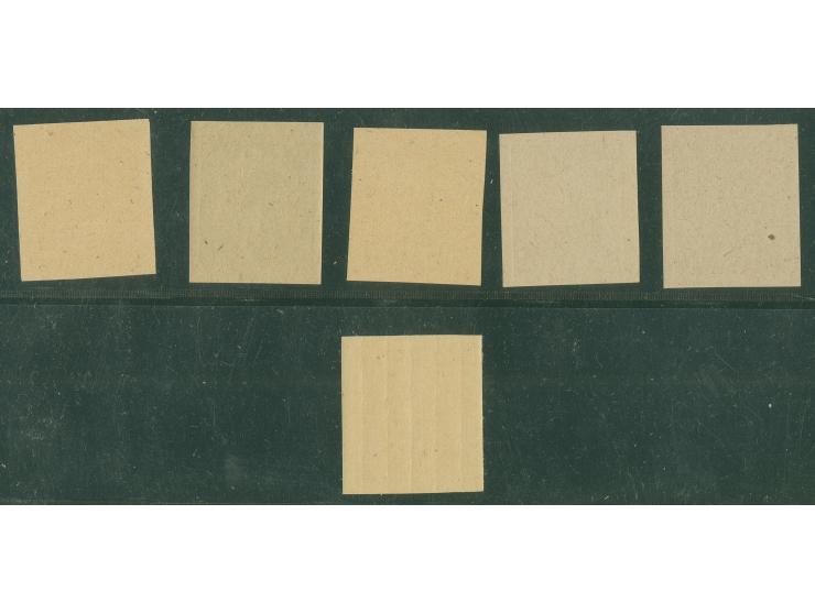 3-12&nbsp;Pfg., breitrandig ungezähnt, postfrisch&nbsp;