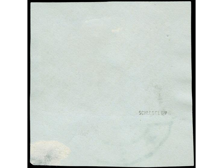 1924, Neuer Reichsadler 5 Pfg. ungezähnt mit stehendem Wasserzeichen, rechtes Seitenrandstück, sauber mit üblichem Stempel “D
