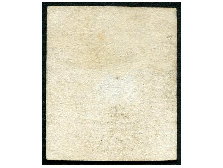 1859, Coat of Arms 2 c. black, good to wide margins, clear cancelled, fine.
