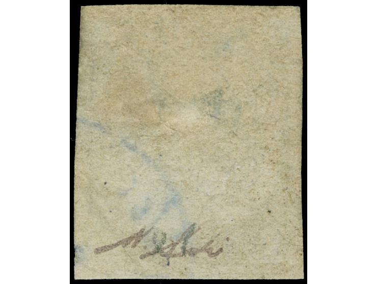 1878, 4 kr. violet-blue,type C, good margins, part cancellation CHAHROUK, fine, signed Sadri (Persiphila no.29D)

