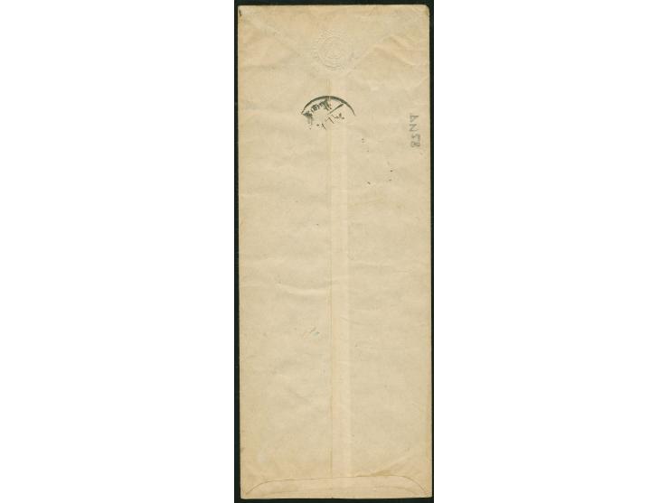1949, China North East Province overprinted 20 c. on $44 red, tied to cover clear cancelled with arrival mark on reverse, tin