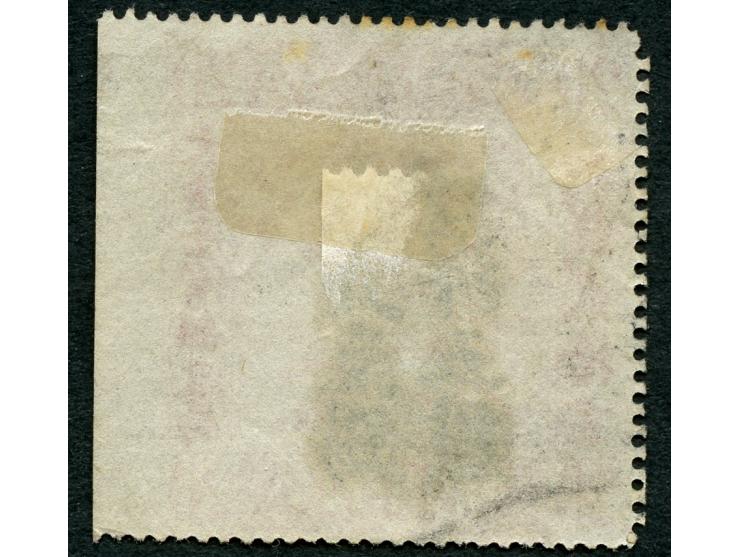 1888, Imperial Province, Horse and Dragon 5 c. on 20 cash carmine-rose, right margin stamp, handstamped in black “Taipei to S