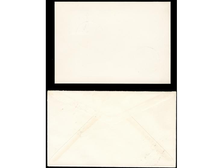 1939, Reichsgartenschau 6 Pfg. und 15 Pfg. je mit Ersttagssonderstempel auf Karte bzw. Brief an Sieger, Lorch