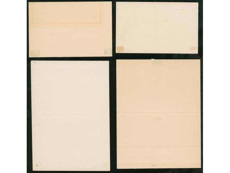 1880, 10 mint postal stationery cards including two different 80 Reis orange, plus 4 answering cards, all unused, fine.
