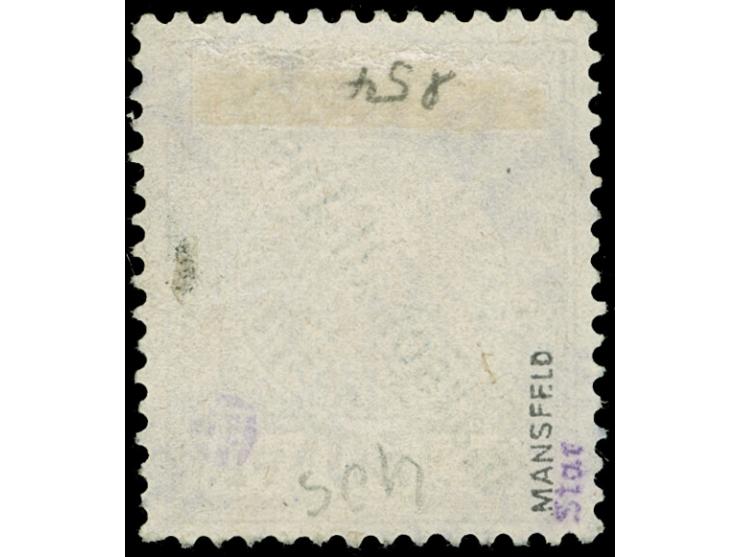 50 Pfg. mit 2. Stempel "JALUIT 6/12 00". Ein verkürzter Zahn, sonst einwandfrei. Signiert Mansfeld und Starauschek, Fotoattes