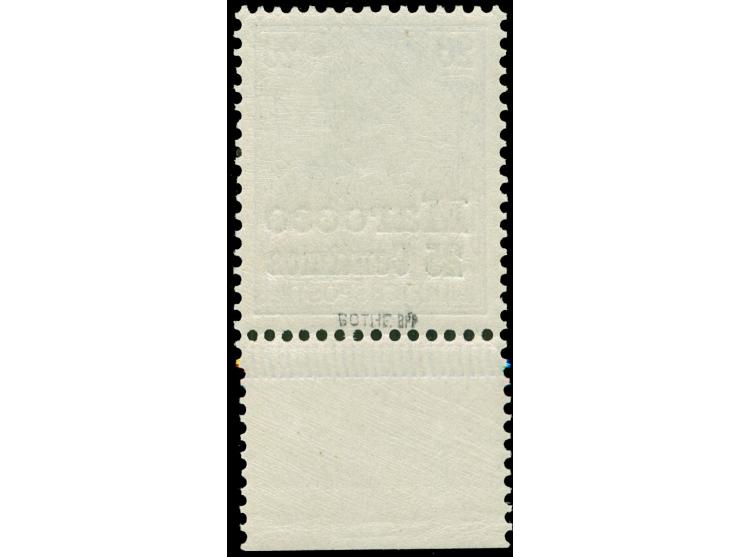 1903, fetter Aufdruck, unverausgabte 25 C. , postfrisch, einwandfrei, signiert Bothe BPP und Fotoattest Jäschke-L. BPP (2022)