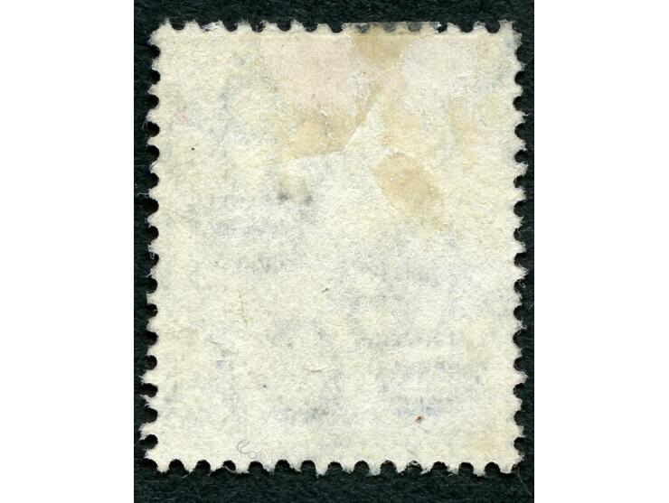 1904-06 KEVII $3 slate and dull blue wmk. mult. crown CA, used with Registered Hong Kong cancellation, fine.
