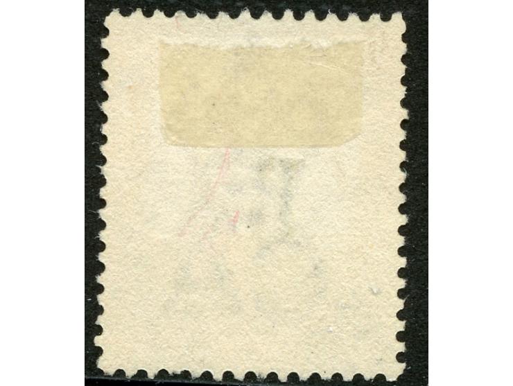 1882/85, British Post Office in Siam: QV 8 c. orange, watermark Crown CA, overprinted with Type 1, part cancelled by "(BRI)TI