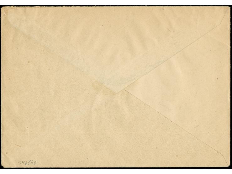 1949, Bauten 30 Pfg, senkrechtes Paar und zwei Einzelwerte 25 Pfg. und Einzelwert 6 Pfg. jeweils mit Stempel “BERLIN-CHARLOTT
