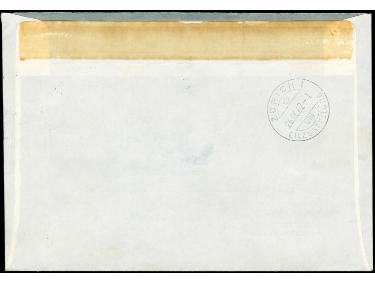 1961, Bedeutende Deutsche 1 M., 20 Pfg. und 15 Pfg. mit Walzendruck-Oberrand jeweils mit Stempel “BERLIN-CHARLOTTENBURG 2 24.