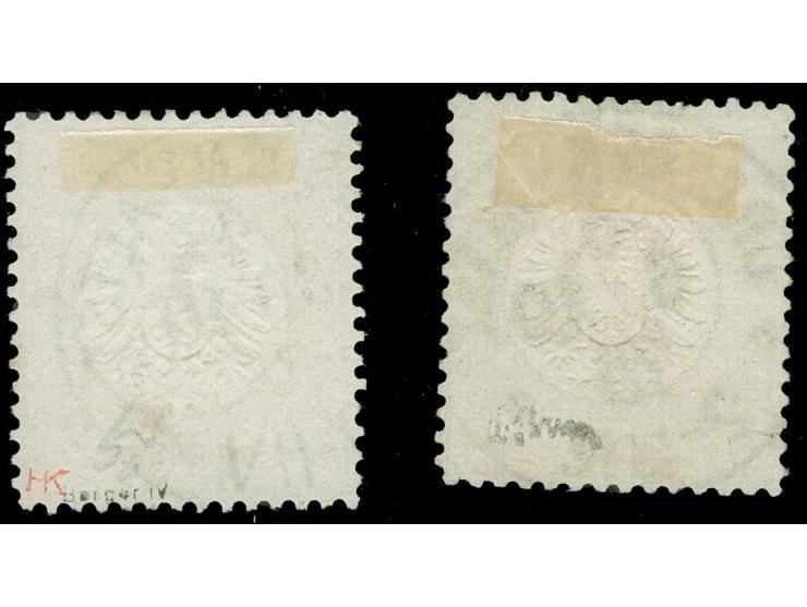 “DRESDEN-ALTST.” mit Postamts-Nr. “1”, “3”, “4”, “9” und “10” sowie “DRESDEN-NEUST.” mit Postamts-Nr. “6” und “7”, sieben kla