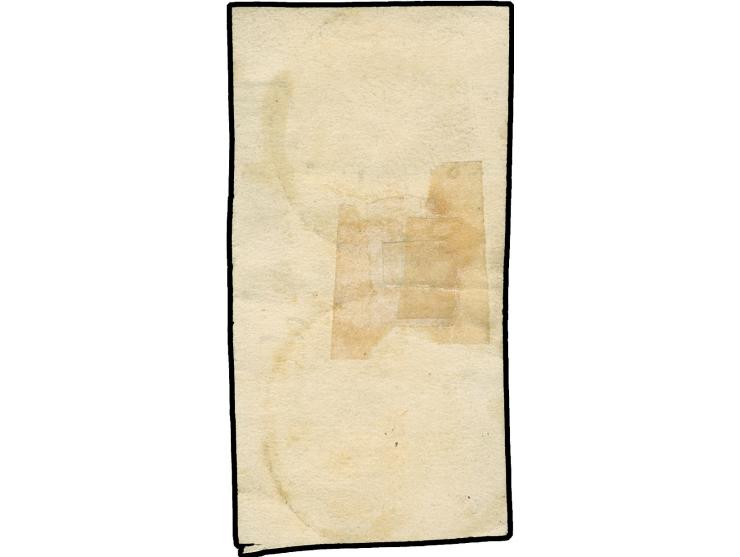 “NAKEL 2 ** 18.7.75” zweimal klar auf großer Schild 5 Gr. und Ausgabe 1875 10 Pfge. lilarot auf Briefstück. Die farbfrische B