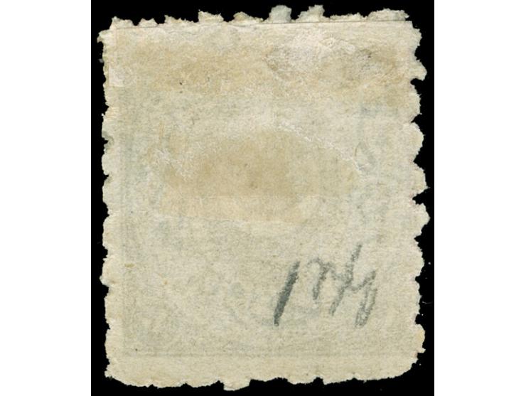 1871, Star &amp; Crescent (Duloz), 10 pa. grey, perf. 5-11, unused with original gum, tiny hinge remnants, usual centered for