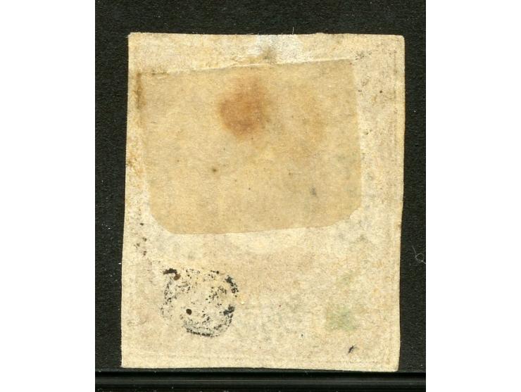 1867, 20 para orange yellow, imperforated colour trial proof, no gum. Tiny thin on top, otherwise fine. (Isfila 39ER20)