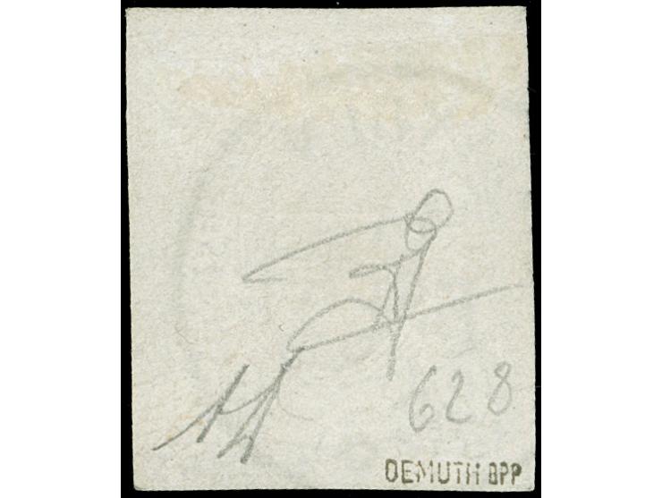 25 c. brown, good even margins, used with c.d.s. of Vianden, very fine, signed Demuth BPP and Goebel