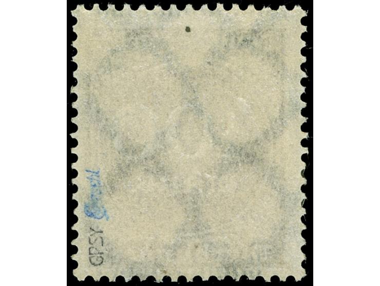 1923, 800 Tausend auf 400 Mark braun, kopfstehender Aufdruck, postfrisch, tadellos, sign. Peschl&nbsp;