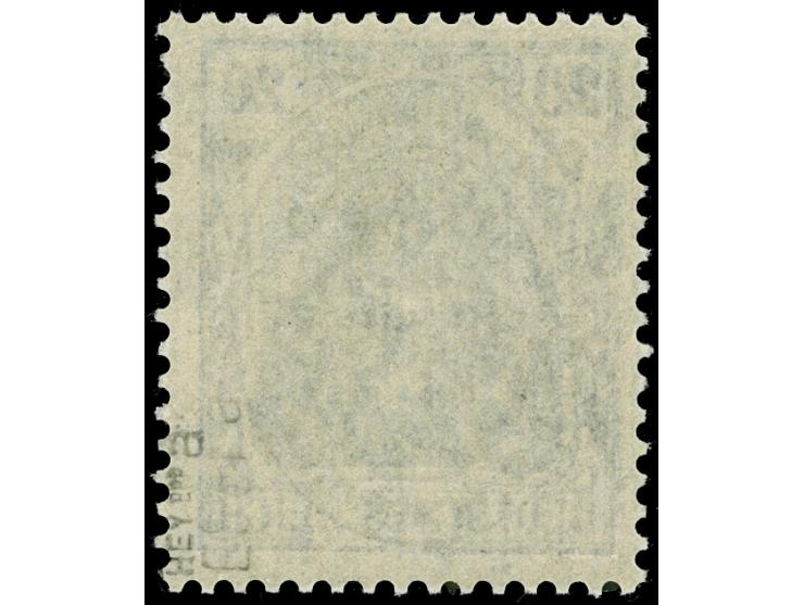 1920, Hochovalaufdruck, 20 Pfg. dunkellilaultramarin, postfrisch, tadellos, sign. Hey BPP&nbsp;