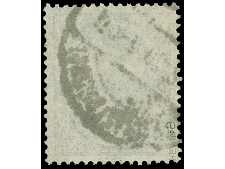 1920, Hochovalaufdruck, 20 Pfg. dunkellilaultramarin, gestempelt, tadellos, sign. Hey BPP&nbsp;