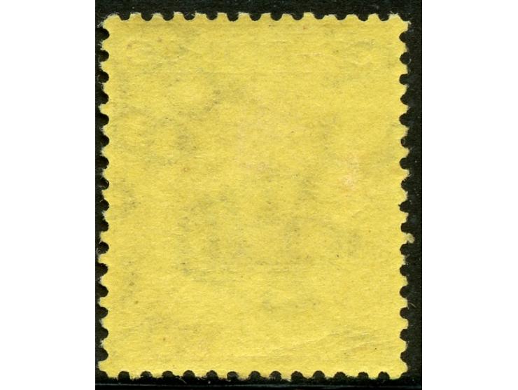 1914, George V, 3 d. purple on yellow, variety ‘watermark mult. Crown CA sideways’, unused, very fine. Certificate Brandon (2
