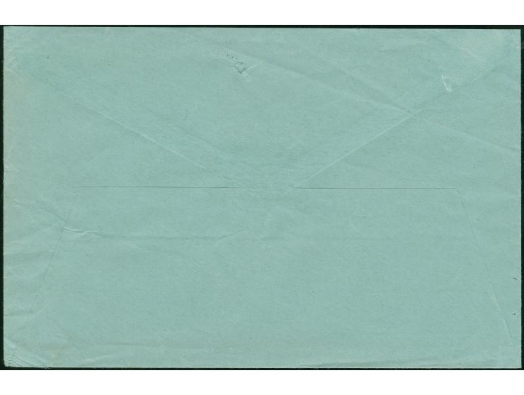 1949, Bauten 1 M. und Ernst Reuter 20 Pfg. mit Stempel “BERLIN-CHARLOTTENBURG 2 30.3.54” als portogerechte Frankatur auf Luft
