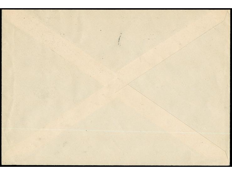 1956, Stadtbilder 15 Pfg. im Unterrand-Viererblock mit HAN “615229 2” und senkrechtem Paar Bauten 5 Pfg. je mit Stempel “BERL