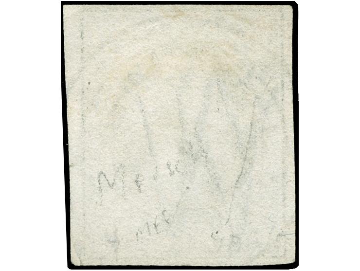 Mersch, target cancel on 1852, 10 c. greenish black, vf, opinion Böttger BPP&nbsp;