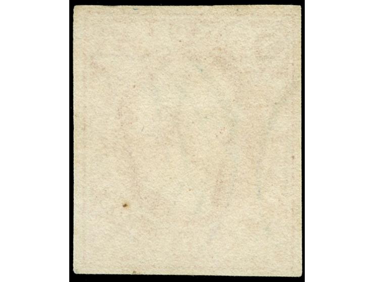 1852, 1 sgr., brownish red (first printing), good margins, neatly cancelled by target of Luxembourg, vf. Certificate Böttger 