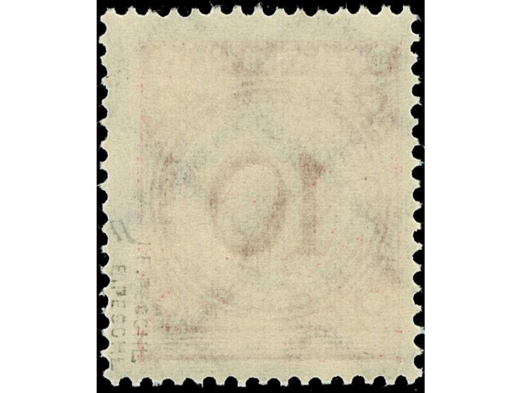1923, Wertziffer im Kreis mit Korbdeckelmuster, 10 Pfg. lilarosa im Plattendruck, postfrisch, tadellos, sign. Peschl