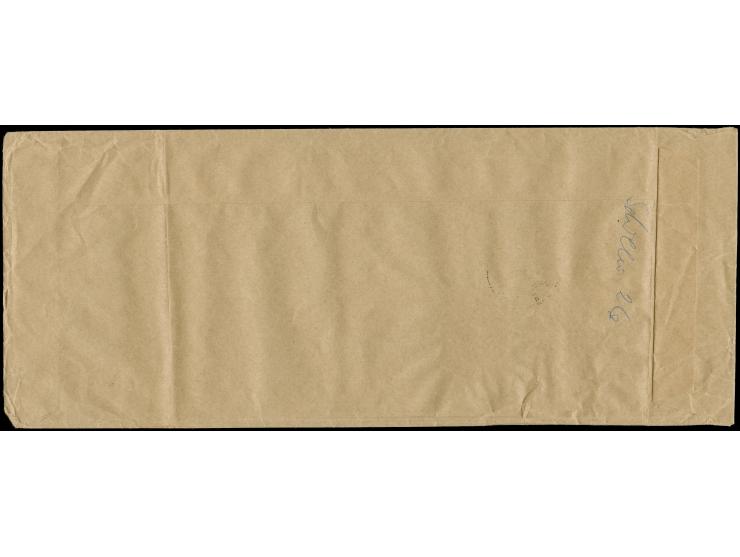 1967, Mao's Poems 8 f. and 1963, butterflies 50 f. used on commercial airmail printed matter envelope to Germany&nbsp;