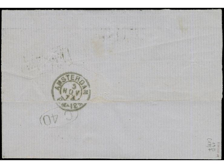 “HAMBURG 4.NOVBR.74" (Spalink 17-7) klar auf waagerechtem Paar großer Schild 1 Gr. karmin als tarifgerechte Mehrfachfrankatur