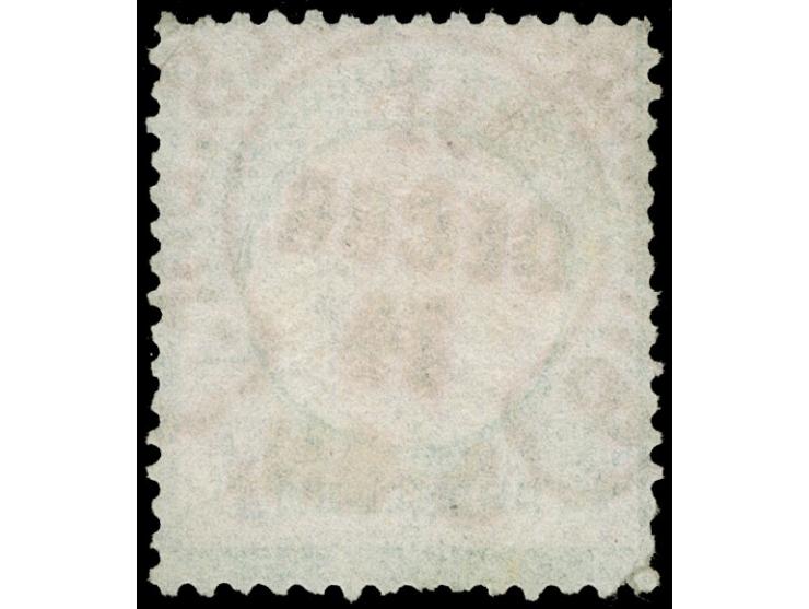 “STRASSBURG i. ELS. BHF. 31.DECBR.74” (Spalink 36-4) klar und zentrisch auf großer Schild ⅓ Gr. gelblichgrün. Die farbfrische