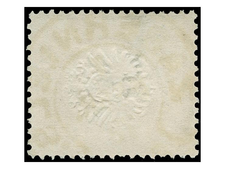 “ZABERN i. ELS. 7.FEBR.75” (Spalink 41) sehr klar und fast kpl. auf großer Schild ½ Gr. orange. Die farbfrische Marke ist seh