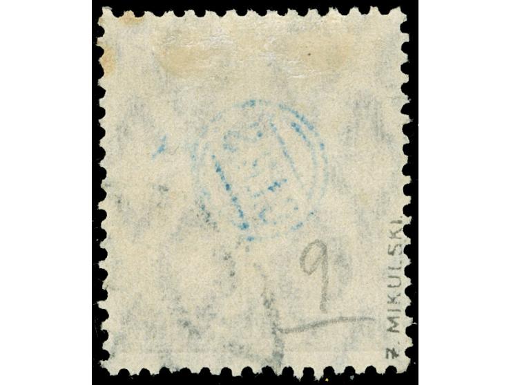 1920, Germania 35 Pfg. dunkelbraunorange, gestempelt, oben rechts etwas fleckig sonst tadellos, sign. Mikulski, Fotobefund Gr