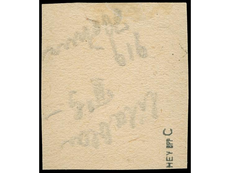 1916/18, Germania 25 Cent auf 20 Pfg. dunkelviolettultramarin, gestempelt auf Briefstück, tadellos, sign. Hey BPP&nbsp;