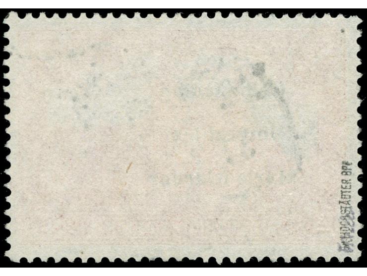 1920, Germania 1 M. rotkarmin, Aufdruckfeld 17, sauber gestempelt, tadellos, sign. Keiler, Dr. Hochstädter BPP, Kurzbefund Bo