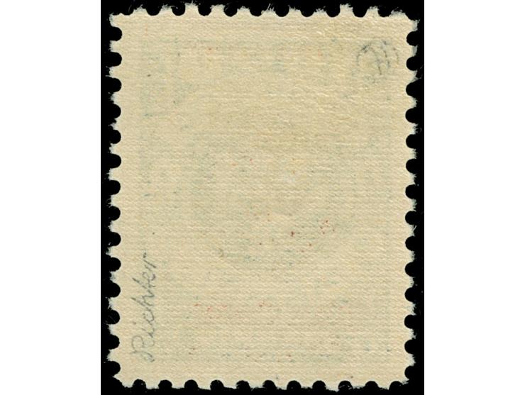 1923, 30 C. auf 1000 M. grünlichblau, kopfstehender Aufdruck in Type I, sauber ungebraucht, tadellos, sign. u. a. Richter, Fo