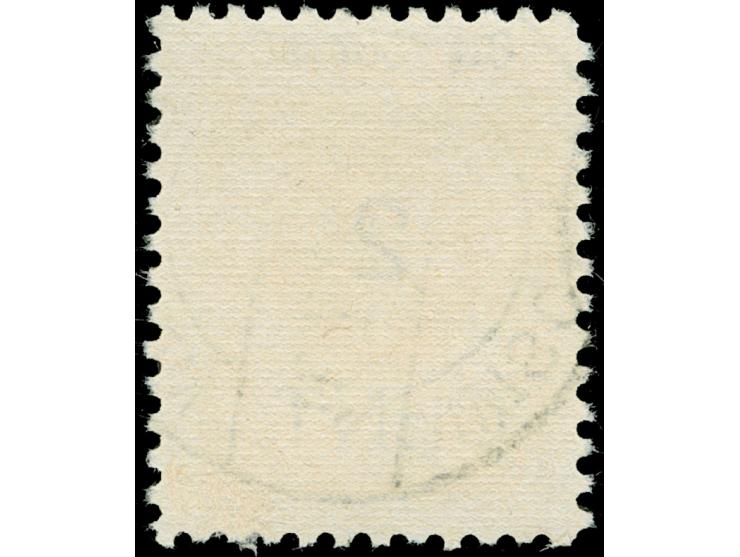 1923, 10 C. auf 400 M. dunkelolivbraun, Aufdrucktype IV, Aufdruckfehler “linker Zierbalken stark ausgebrochen” (Aufdruckfeld 