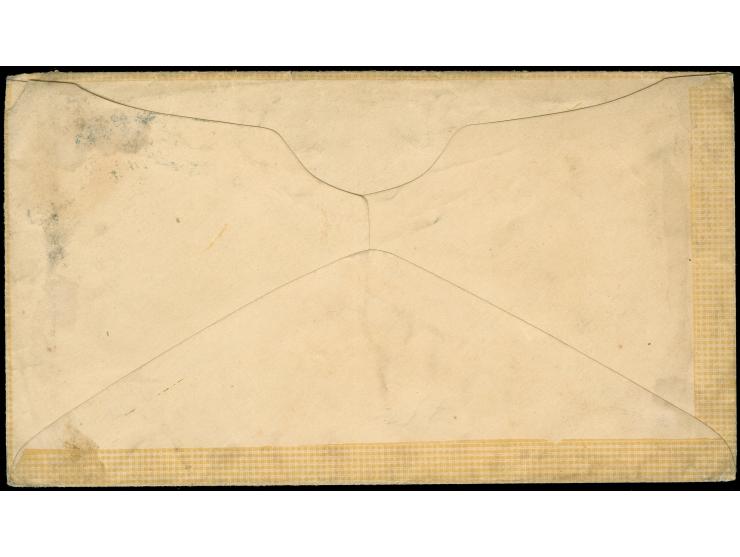 1870/71, 2 c. brown, tied by cork killer to envelope with overall ad for 'The Great Atlantic and Pacific Tea Company', addres