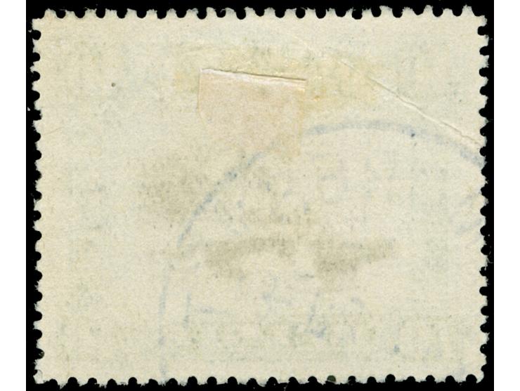 1920, 40 C. grün/schwarz, gezähnt L 15, gestempelt, tadellos, Kurzbefund Dr. Hoffner BPP (2014)