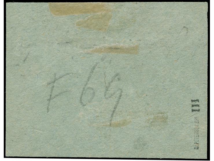 1922, Flugpost 60 Pfg. auf 40 C. dunkelgraurot/türkisgrau, weißes Papier, mit Abart “nachgezogene Druckbuchstaben”, Aufdruckf