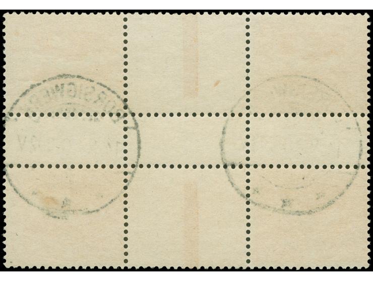 1920, Freimarke 30 Pfg rötlichorange, Herzstück, sauber gestempelt “BORSIGWERG *** 14.8.20”, tadellos, Kurzbefund Gruber BPP 