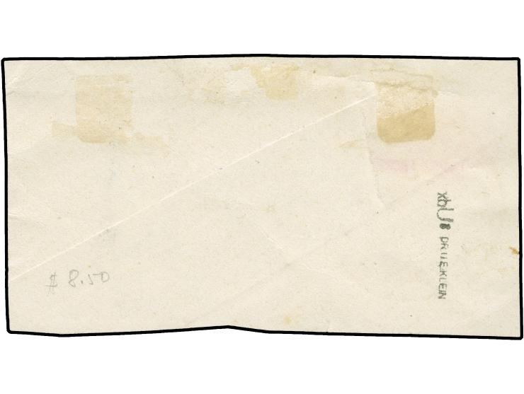 1920, I. Sarg-Ausgabe 25 Pfg. blau, waagerechtes Paar, senkrecht ungezähnt, sauber gestempelt “DEUTSCH-EYLAU -5.9.20” auf Bri