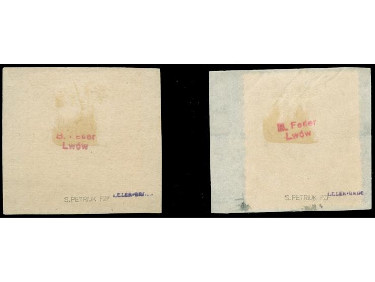1914, Polish Legion: 5 H. and 10 H., used “STRZELECKA KOMENDA ETAPOWA / poczta polowa” or “Poczta Polowa W.P. / JEDRZEJÓW W.P
