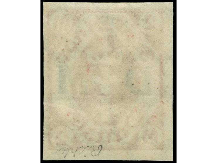 1922, Kleines Staatswappen 2 M. karminrot, ungezähnt, postfrisch, tadellos, sign. Richter, Kurzbefund Gruber BPP (2020)