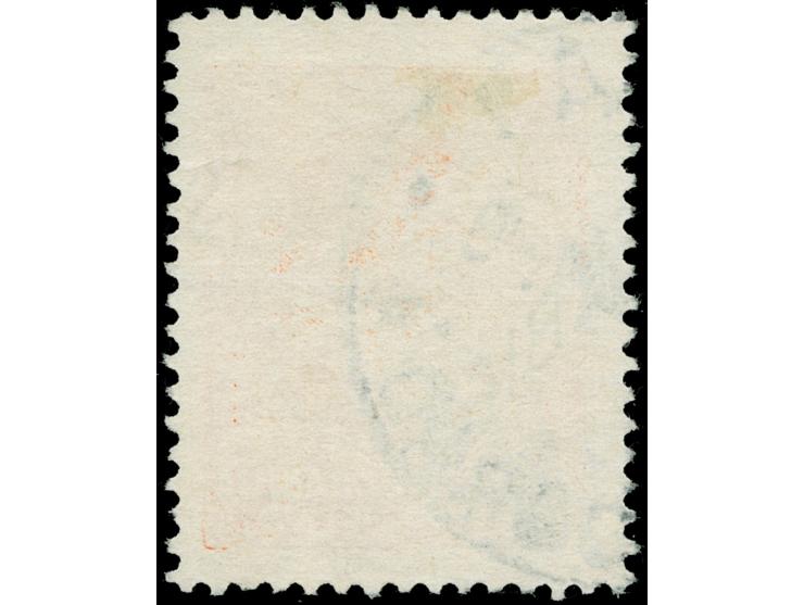 1941, Freimarke 0,50 Din. rotorange, nach links verschobener und geteilter Aufdruck, gestempelt “BEOGRAD 1 …”, tadellos, nich
