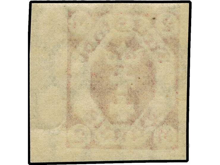 1922, Kleines Staatswappen 2 M. karminrot, ungezähnt und ohne Rosettenunterdruck, postfrisch, tadellos, unsigniert, Kurzbefun