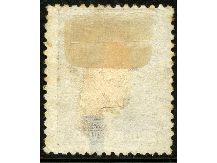 1866, Isabella II 19 cs. brown, good colour, usual perforation for this issue, unused no gum, thin at bottom center, otherwis