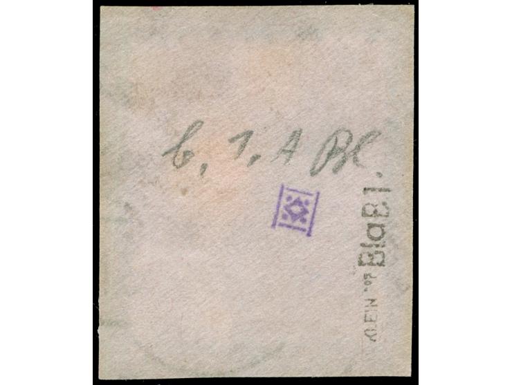 1920, Germania 5 M. auf 7 ½ Pfg. rötlichorange, Aufdruck Type BIaBI, sauber gestempelt “CHRISTBURG 27.6.20" auf Briefstück, t